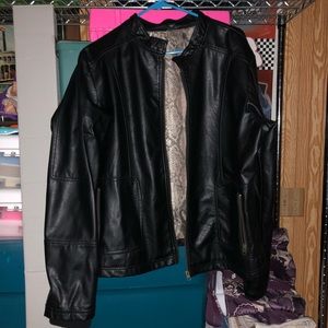 Leather jacket
